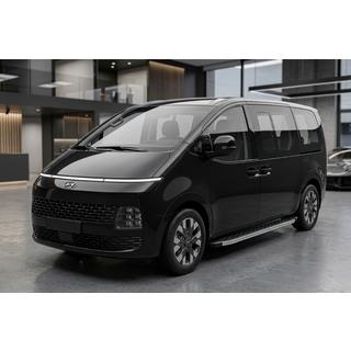 Stranske stopnice BlackLine (2 kos, aluminij) Hyundai Staria 2021– fotografija 1