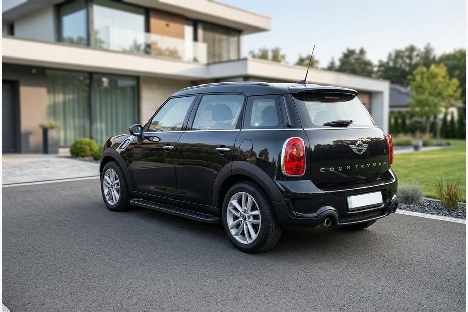 Mini Countryman R60 2010–2017 Bočne stopnice Allmond Black (2 kosa, aluminij) Image
