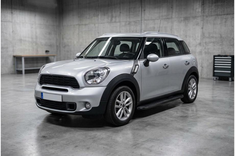 Mini Countryman R60 2010–2017 Stranski pragovi Tayga Black (2 kos, aluminij) Image