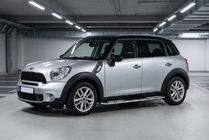 Mini Countryman R60 2010–2017 Stranske stopnice Tayga V2 (2 kos, aluminij) fotografija 1