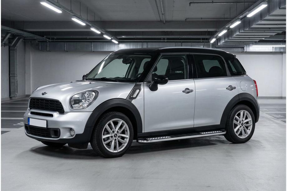Mini Countryman R60 2010–2017 Stranske stopnice Tayga V2 (2 kos, aluminij) Image