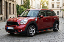 Mini Countryman R60 2010–2017 Bočne stopnice Maya Red (2 kos, aluminij) fotografija 1