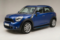 Mini Countryman R60 2010–2017 Bočne stopnice Maya Blue (2 kos, aluminij) fotografija 1