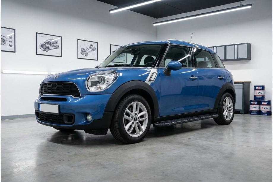Mini Countryman R60 2010–2017 Stranske stopnice Bosphore Black (2 kos, aluminij) Image