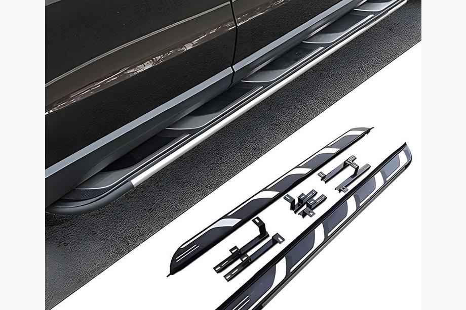 Audi Q5 2017–2025 OEM V2 bočne stopnice (2 kos, aluminij) Image