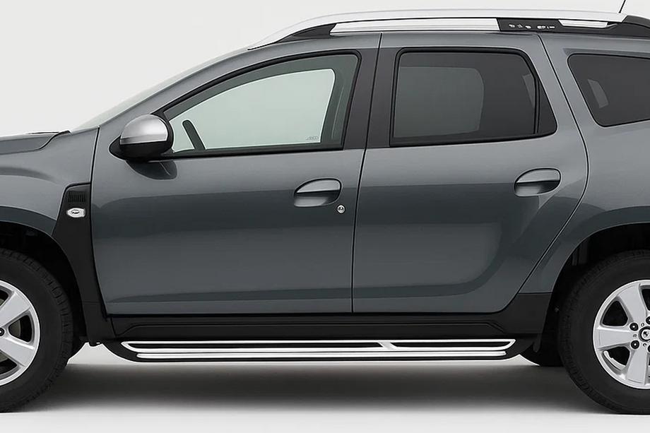Dacia Duster 2018–2024 OEM bočne stopnice (2 kos, aluminij) Image