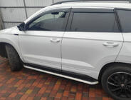 Skoda Karoq 2018– Stranske stopnice OEM V2 (2 kos, aluminij) fotografija 2