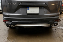 Honda CRV 2017–2022 Sprednji in zadnji lip spojler 2016-2019 (2 kos) fotografija 4