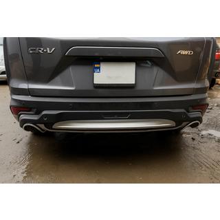 Sprednji in zadnji lip spojler 2016-2019 (2 kos) Honda CRV 2017–2022 fotografija 4