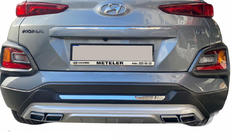 Hyundai Kona 2017–2023 Sprednji in zadnji lip spojler (2 kos) fotografija 2