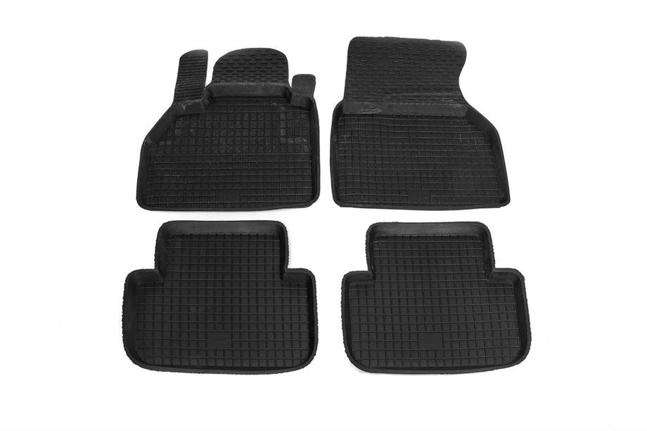 Renault Kangoo 2008–2020 Gumijaste preproge za kabino z visokim robom (4 kosi, Polytep) Image
