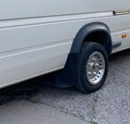 Volkswagen LT 1995–2006 Pokrovi koles iz nerjavnega jekla Exclusive V2 (tandem) fotografija 2