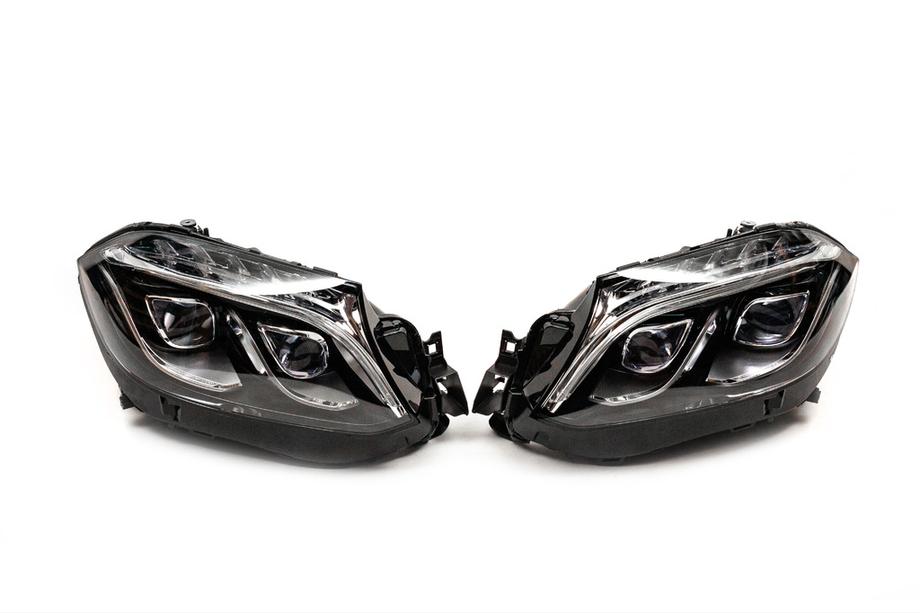 Mercedes GL/GLS razred X166 2012–2019 Sprednji žarometi Halogen na LED (za vozila predelana iz GL v GLS, 2 kos) Image