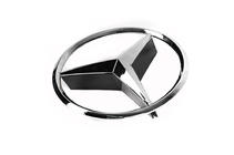 Mercedes CLS C219 2004–2010 Sprednja emblema (16 cm) fotografija 1