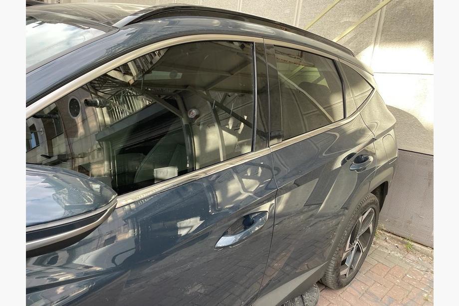 Hyundai Tucson NX4 2021– Spodnje okenske letve (6 kos, nerjaveče jeklo) Carmos – turško nerjaveče jeklo Fotografija 3