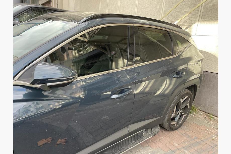 Hyundai Tucson NX4 2021– Spodnje okenske letve (6 kos, nerjaveče jeklo) Carmos – turško nerjaveče jeklo Fotografija 4