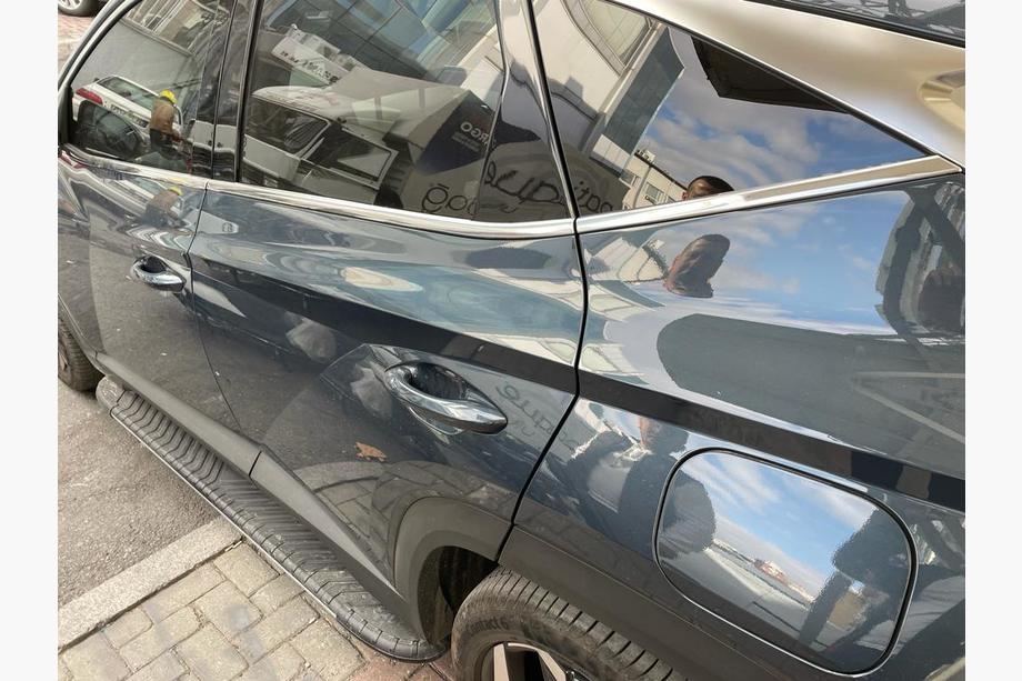 Hyundai Tucson NX4 2021– Spodnje okenske letve (6 kos, nerjaveče jeklo) OmsaLine - italijansko nerjavno jeklo Image
