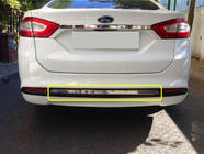 Ford Mondeo 2014–2022 Rob zadnjega odbijača (nerjaveče jeklo) fotografija 1
