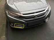 Honda Civic Limuzina X 2016–2021 Carmos inox obrobe za meglenke (2 kosa) fotografija 4