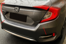 Honda Civic Limuzina X 2016–2021 Kromirane inox obloge zadnjih meglenk (2 kosa) fotografija 1