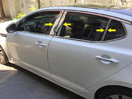 Kia Optima 2010–2016 Letvice stebričkov vrat (6 kos, nerjavno jeklo) fotografija 1