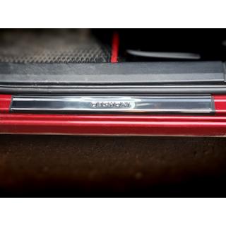 Obloge pragov (Carmos V2, 4 kos, nerjaveče jeklo) Nissan Qashqai 2010–2014 fotografija 2
