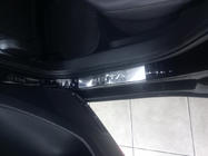 Volkswagen Jetta 2011–2018 Nerjaveče letve pragov Carmos V2 (4 kos, inox) fotografija 3