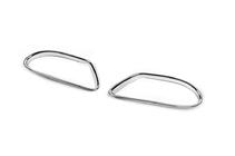 Mercedes ML W163 1997–2005 Kromirani okvirji meglenk (2 kos, plastika) fotografija 2