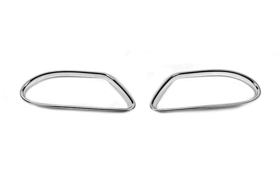 Mercedes ML W163 1997–2005 Kromirani okvirji meglenk (2 kos, plastika) Image