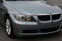 BMW serija 3 E90/E91 2005–2011 Nastavki za žaromete (2 kos, plastika) fotografija 1
