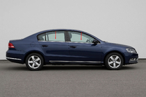 Volkswagen Passat B7 2012–2015 Okenska obroba SD/SW (nerjaveče jeklo) fotografija 1