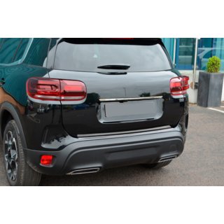 Kromirana letvica nad registrsko tablico (nerjaveče jeklo) Citroen C5 Aircross 2017–2025 fotografija 4