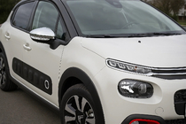 Citroen C-3 2016–2023 Kromirani pokrovi vzvratnih ogledal (2 kosa, nerjaveče jeklo) fotografija 1
