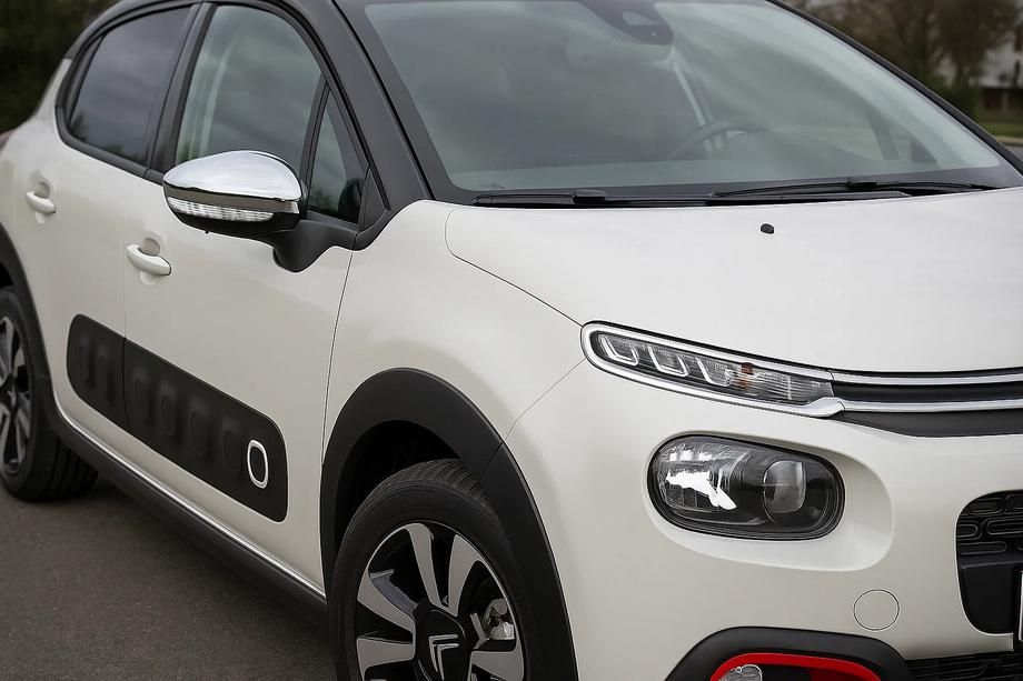 Citroen C-3 2016–2023 Kromirani pokrovi vzvratnih ogledal (2 kosa, nerjaveče jeklo) Image