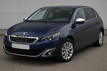 Peugeot 308 2014–2021 Kromirani pokrovi vzvratnih ogledal (2 kosa, nerjaveče jeklo) OmsaLine - italijansko nerjavno jeklo fotografija 3