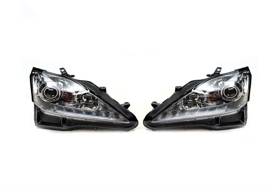 Lexus IS 2005–2013 OEM V2 Silver sprednji žarometi (2 kos) Image