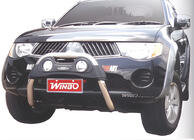 Mitsubishi L200 2006–2015 Prednji zaščitni lok A124551 brez pritrdilnih nosilcev (nerjaveče jeklo) fotografija 1