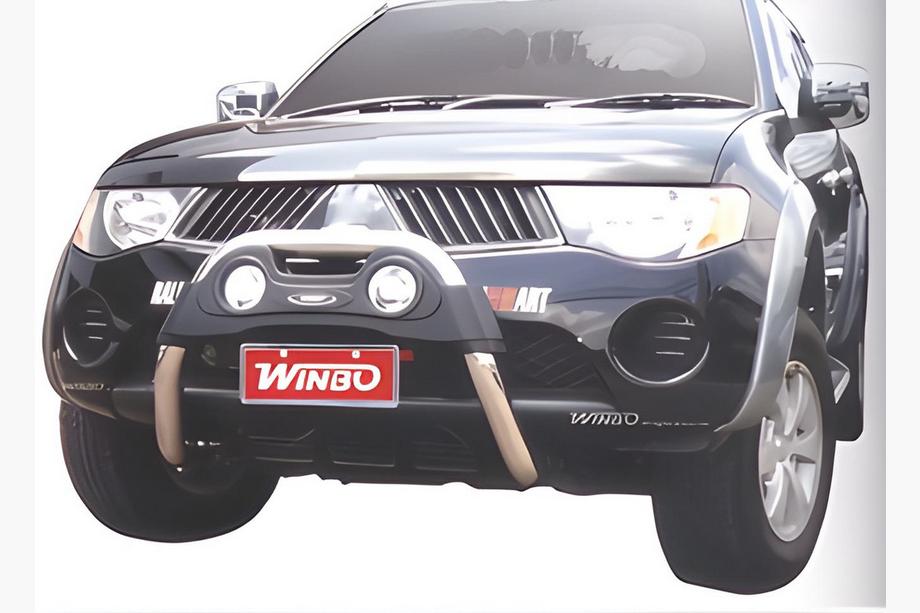 Mitsubishi L200 2006–2015 Prednji zaščitni lok A124551 brez pritrdilnih nosilcev (nerjaveče jeklo) Image
