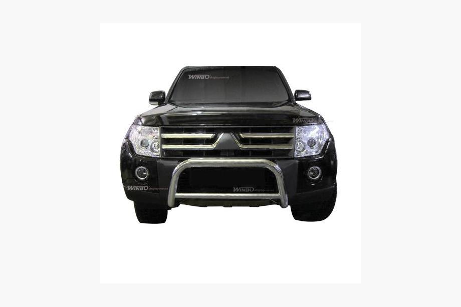 Mitsubishi Pajero Wagon IV 2006–2021 Prednji zaščitni lok (bullbar) A126142 (brez pritrdilnih nosilcev, nerjaveče jeklo) Image