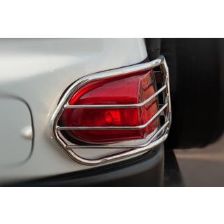 Zaščita zadnjih luči iz nerjavnega jekla (2 kosa) Toyota FJ Cruiser 2006–2022 fotografija 2