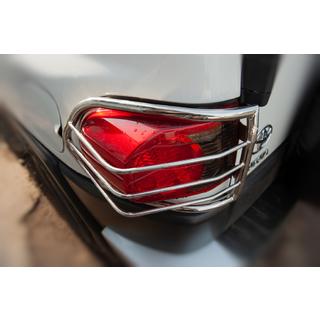 Zaščita zadnjih luči iz nerjavnega jekla (2 kosa) Toyota FJ Cruiser 2006–2022 fotografija 4