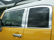 Toyota FJ Cruiser 2006–2022 Komplet okenskih letev (nerjaveče jeklo, 16 kosov) fotografija 4