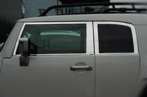 Toyota FJ Cruiser 2006–2022 Komplet okenskih letev (nerjaveče jeklo, 16 kosov) fotografija 12