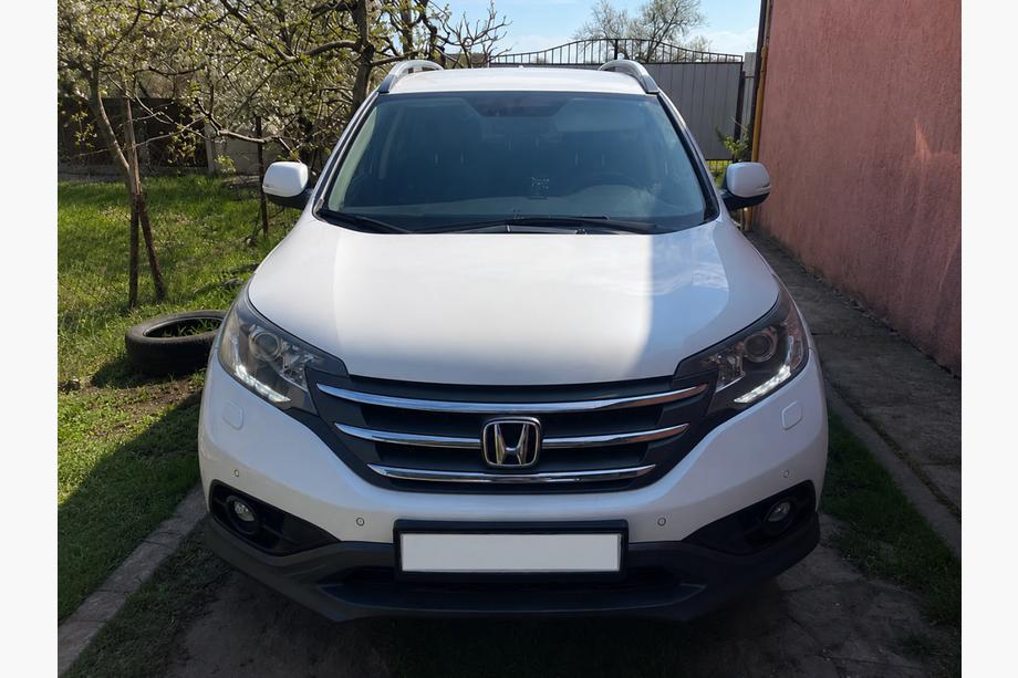 Honda CRV 2007–2011 OEM strešni relingi, sivi (ABS plastika, pritrditev z vijaki) Fotografija 2