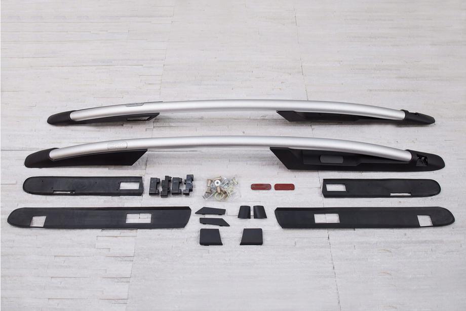 Honda CRV 2007–2011 OEM strešni relingi, sivi (ABS plastika, pritrditev z vijaki) Fotografija 4