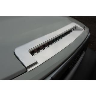 Kromirane okrasne letve za pokrov motorja (nerjaveče jeklo) Toyota FJ Cruiser 2006–2022 fotografija 1