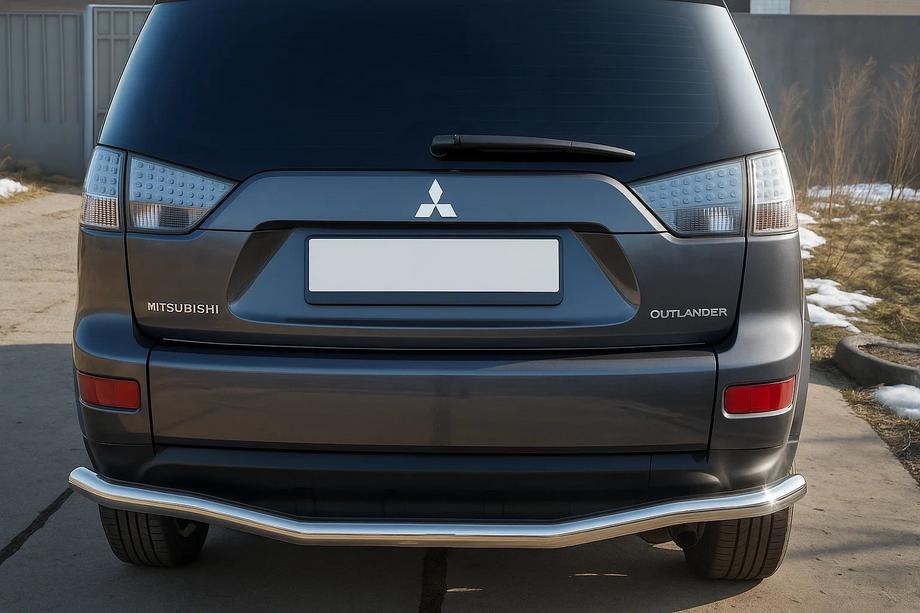 Mitsubishi Outlander 2006–2012 Zadnji zaščitni lok D125201 (nerjaveče jeklo) Image
