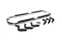 Toyota FJ Cruiser 2006–2022 Stranske cevi B098601 (2 kosa, nerjavno jeklo) fotografija 2