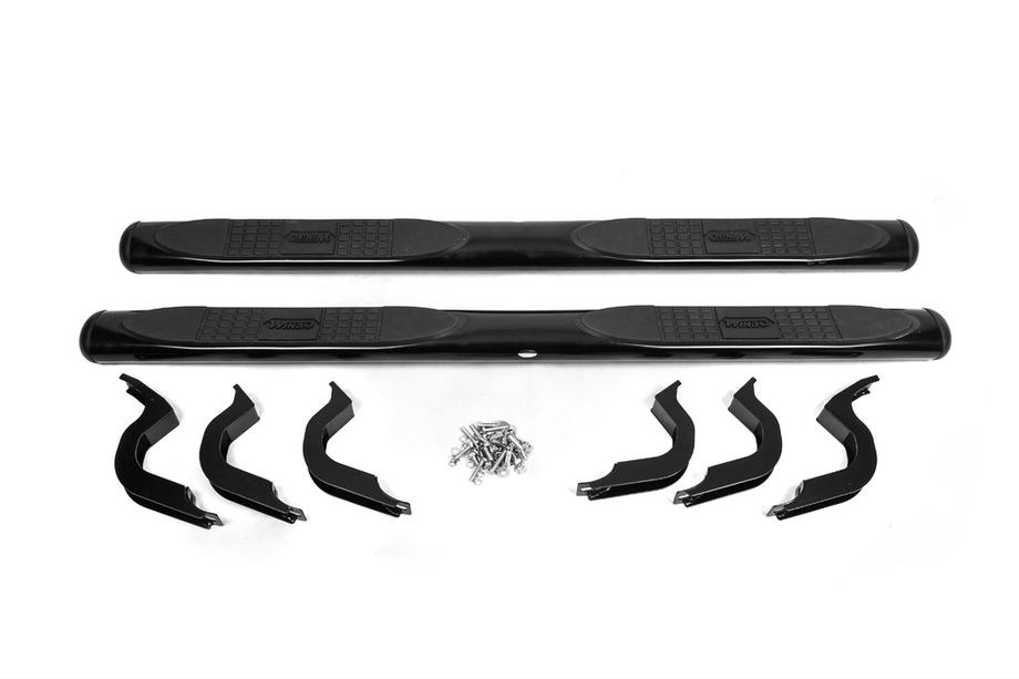 Toyota FJ Cruiser 2006–2022 Bočne cevi B098602 (2 kos, nerjaveče jeklo) (črne) Fotografija 3