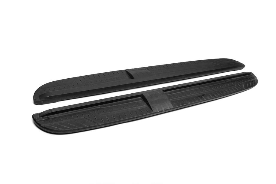 Hyundai Santa Fe 2 2006–2012 OEM bočne stopnice brez pritrdilnega kompleta (2 kos, aluminij) Image